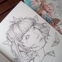 Illustration Coloring Book "Hana" - Thumbnail 3