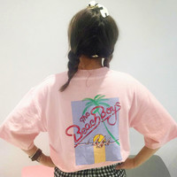 The Beach Boys Coconut Palm Printed T-shirt - Thumbnail 3