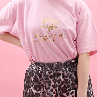 Love is like a flower tee by wc harajuku - Thumbnail 5
