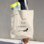 Cotton Tote Bag The Queen-1