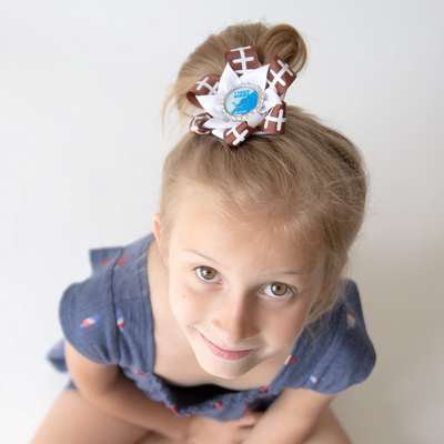 Football folded flower