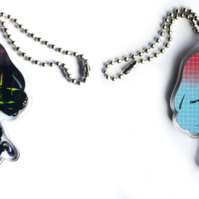 Character keychain - qress