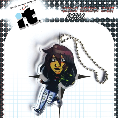 Character keychain - qress