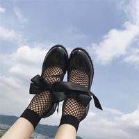 Black Bowknot Heeled Shoes - Thumbnail 3
