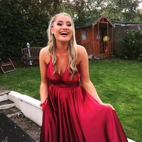 Sexy Backless Straps A-line Sleeveless Long Prom Dresses Plus Size Prom Evening Dress P26 - Thumbnail 2