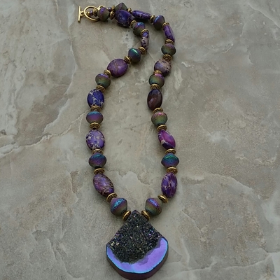 Purple passion necklace  - Thumbnail 4
