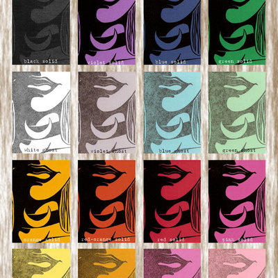 Crescent moon necklace - artist card