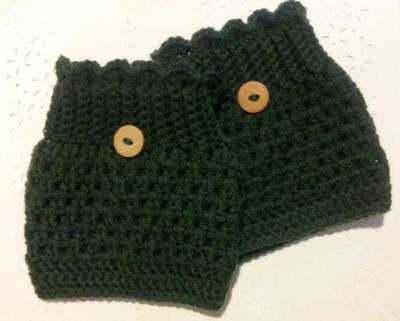 Crochet Boot Cuffs / Leg Warmers