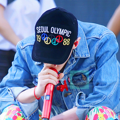 Free shipping-gd olympic 88 peace suede cap - Thumbnail 5