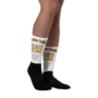 XPL black foot socks-1