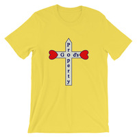 God's property Cross Unisex t-shirt - Thumbnail 3