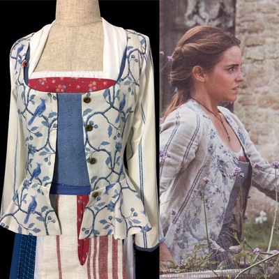  p121 cosplay beauty and beast jacket princess belle costume tailor made 2017 version