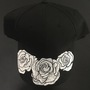 Hand Painted Rose Hat-2