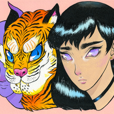 "kindred" 8x11" print