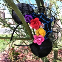 Day of the dead inspired mouse ears  - Thumbnail 2