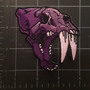 Saber Tooth Skull Patch-1