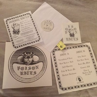 Poison rites- s/t lp