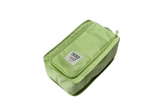 Apple Green COLOR Multiple Use SHOE BAG Travel Use Shoe Pouch Convenient Easy Use