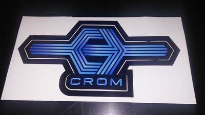 Crom Cannon Sticker