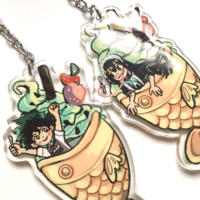 Cafe Jumbo Clear Charm Keychain - Thumbnail 3