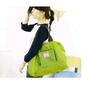 LIME GREEN Large Liner Organizer Bag Dual Zipper Purse Nice to Insert Inside BAGS - Thumbnail 3