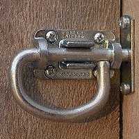 Heavy Duty Zinc Plated Handle Latch Bolt - Thumbnail 3