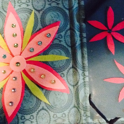 Frozen fever elsa hair flowers--set of 3