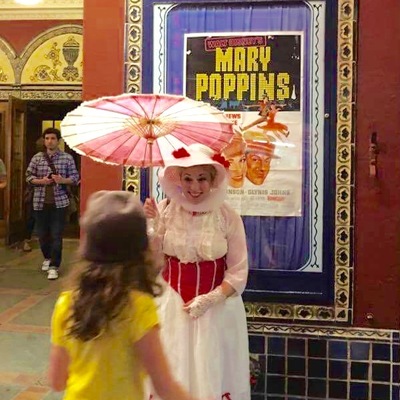 Mary poppins jolly holiday costume--4 pieces-- skirt, blouse,belt & hat - Thumbnail 4