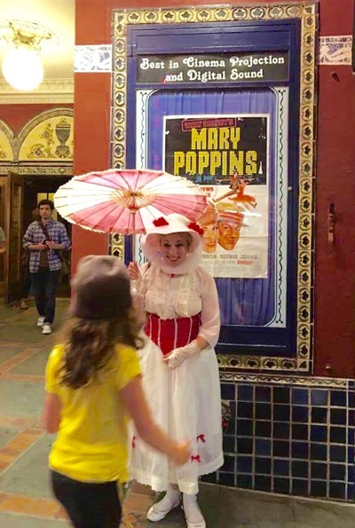 Mary Poppins Jolly Holiday Costume--4 Pieces-- Skirt, Blouse,Belt & Hat