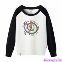 Harajuku planet cosmic space sweater - Thumbnail 1