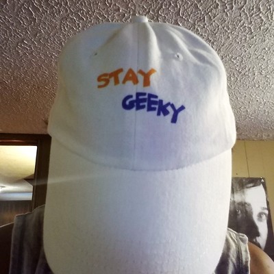 Stay geeky dad hat