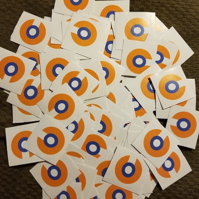 C.o. creations sticker 4-pack