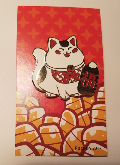 Lucky Cat Pin