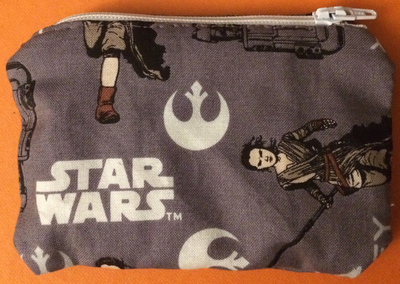 Star Wars Rey Zippered Pouch 5x4