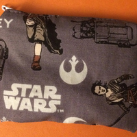 Star Wars Rey Zippered Pouch 5x4 - Thumbnail 1