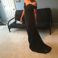 Elegant Off-shoulder Sweetheart Long Lace Appliques Beaded Mermaid Prom Evening Dresses Formal Gown P94 - Thumbnail 1