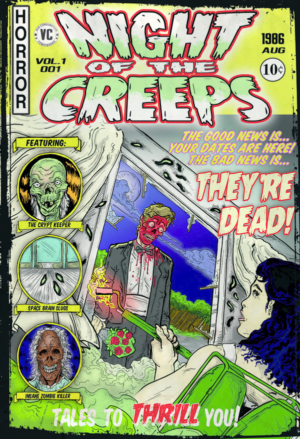 You're dates are here! Night of the Creeps! 13x19 Print