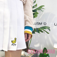 KAWAII FRUIT PLEATED SKIRT - Thumbnail 2