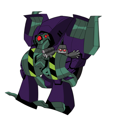 Lugnut and megatron sticker