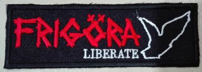FRIGORA - Liberate embroidered patch