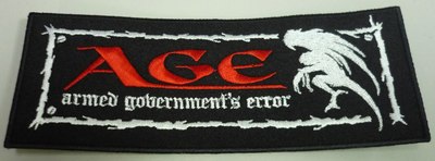 AGE - embroidered patch