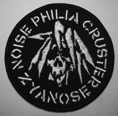 ZYANOSE - embroidered patch (circle)