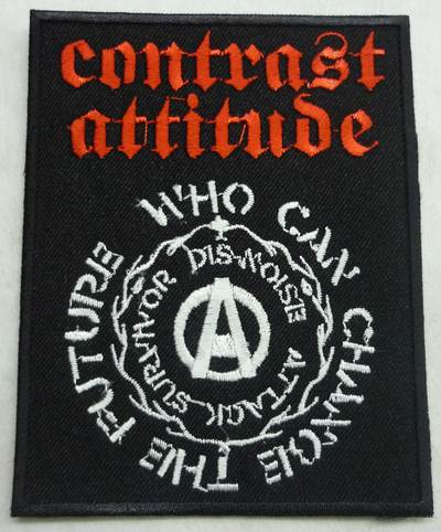 CONTRAST ATTITUDE - embroidered patch