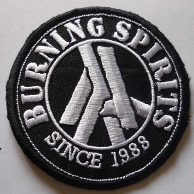Forward - burning spirits embroidered patch - Thumbnail 4