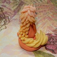 Pink and Orange Maned Dragon - Thumbnail 2