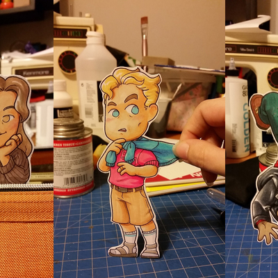 Dream daddy paper children