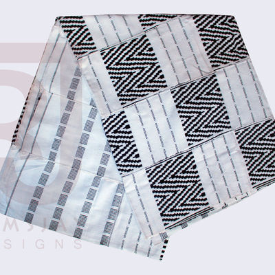  handwoven kente cloth asante kente ghana african art ashanti fabric 6 yards - Thumbnail 3