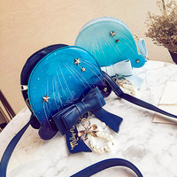 Kawaii Jellyfish Bowknot Crossbody Bag - Thumbnail 2