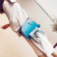 Kawaii Jellyfish Bowknot Crossbody Bag - Thumbnail 3