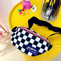 Harajuku Checker Chest Bag - Thumbnail 1